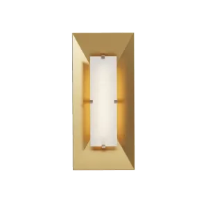 APOLLO ALABASTER BRASS WALL LAMP