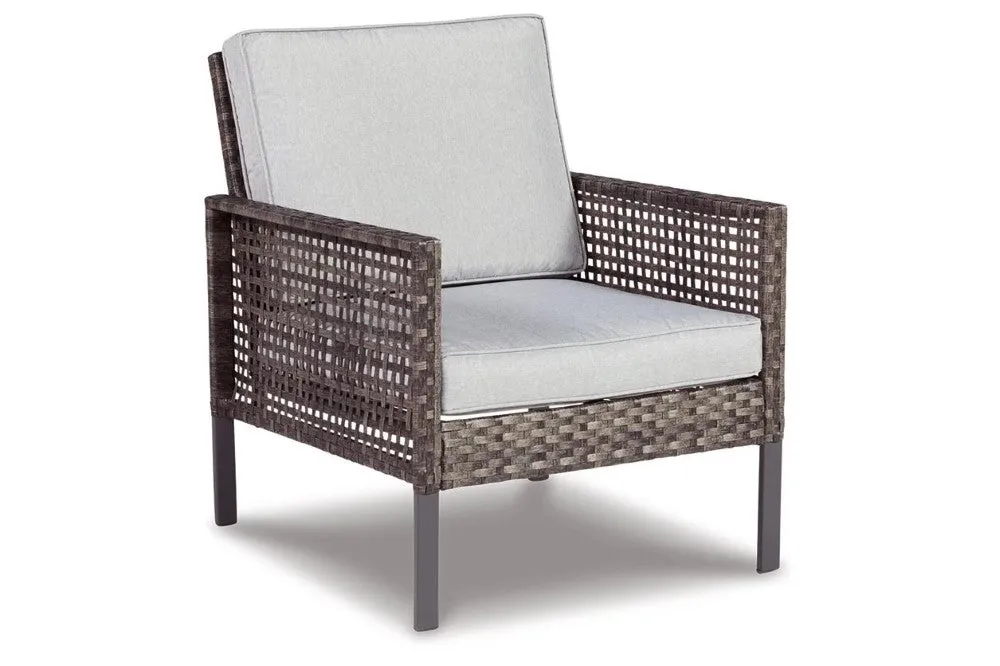 Ashley Furniture Lainey Outdoor Resin Wicker Conversation Set - 4 Piece