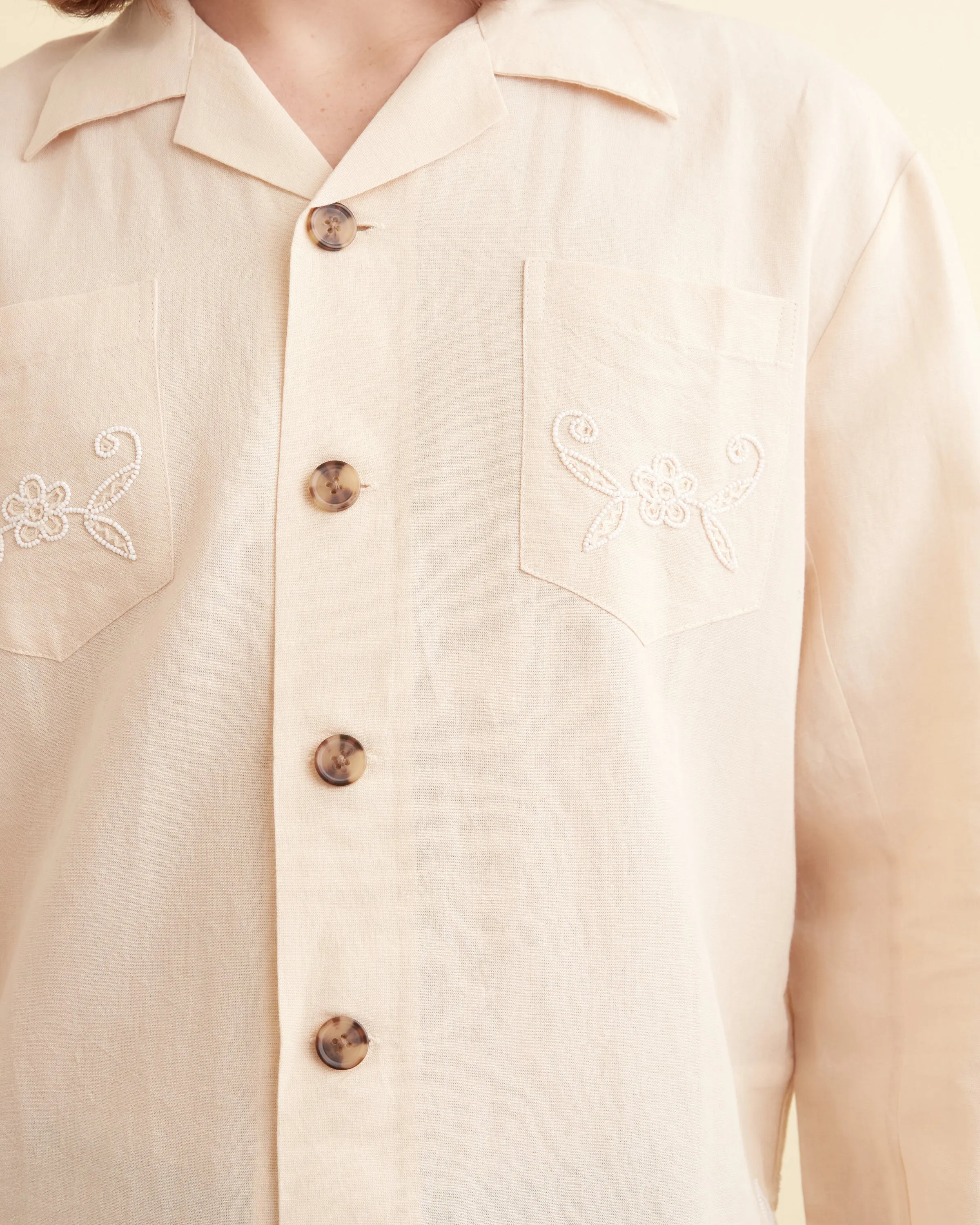 Beaded Jasmine Overshirt