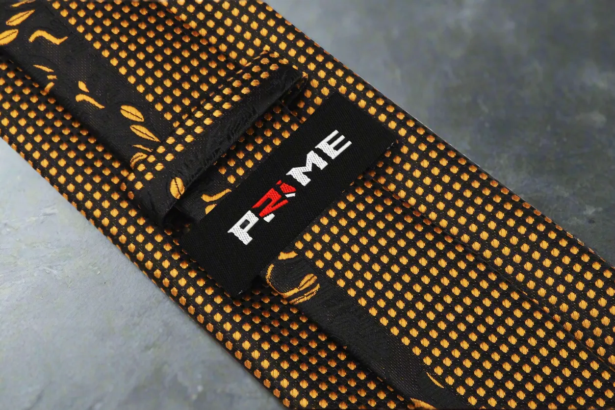 Black & Gold Designer's Choice Necktie
