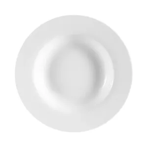 CAC China MAJ-3 Soup Plate 12 Oz 9" Case of 24 Pcs