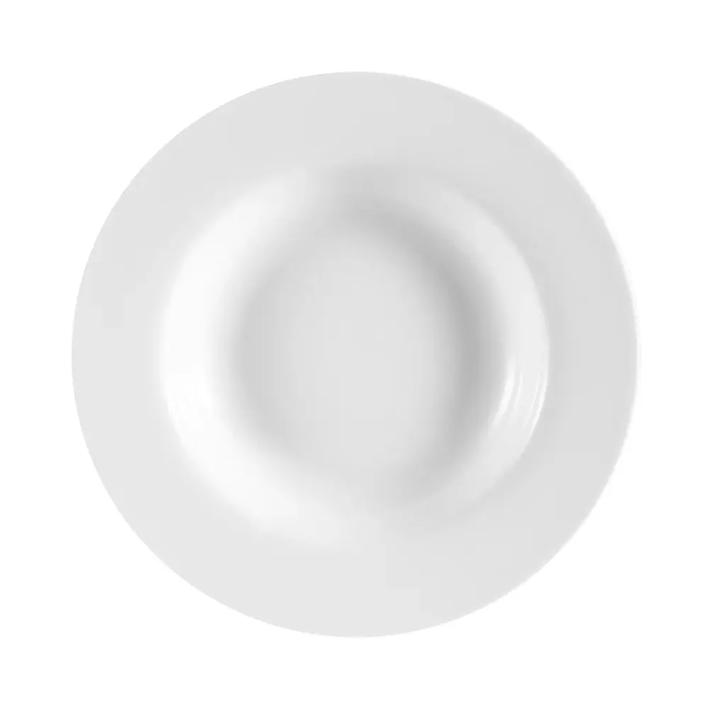 CAC China MAJ-3 Soup Plate 12 Oz 9" Case of 24 Pcs