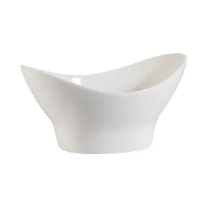 CAC China NGB-6 Nugget Bowl W/ Foot 7oz 6" Case of 36 Pcs