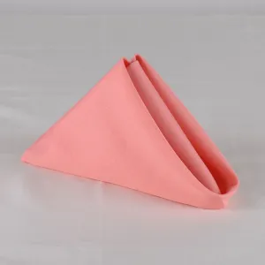 Coral - 20 x 20 inch Polyester Napkins ( 5 Pieces )