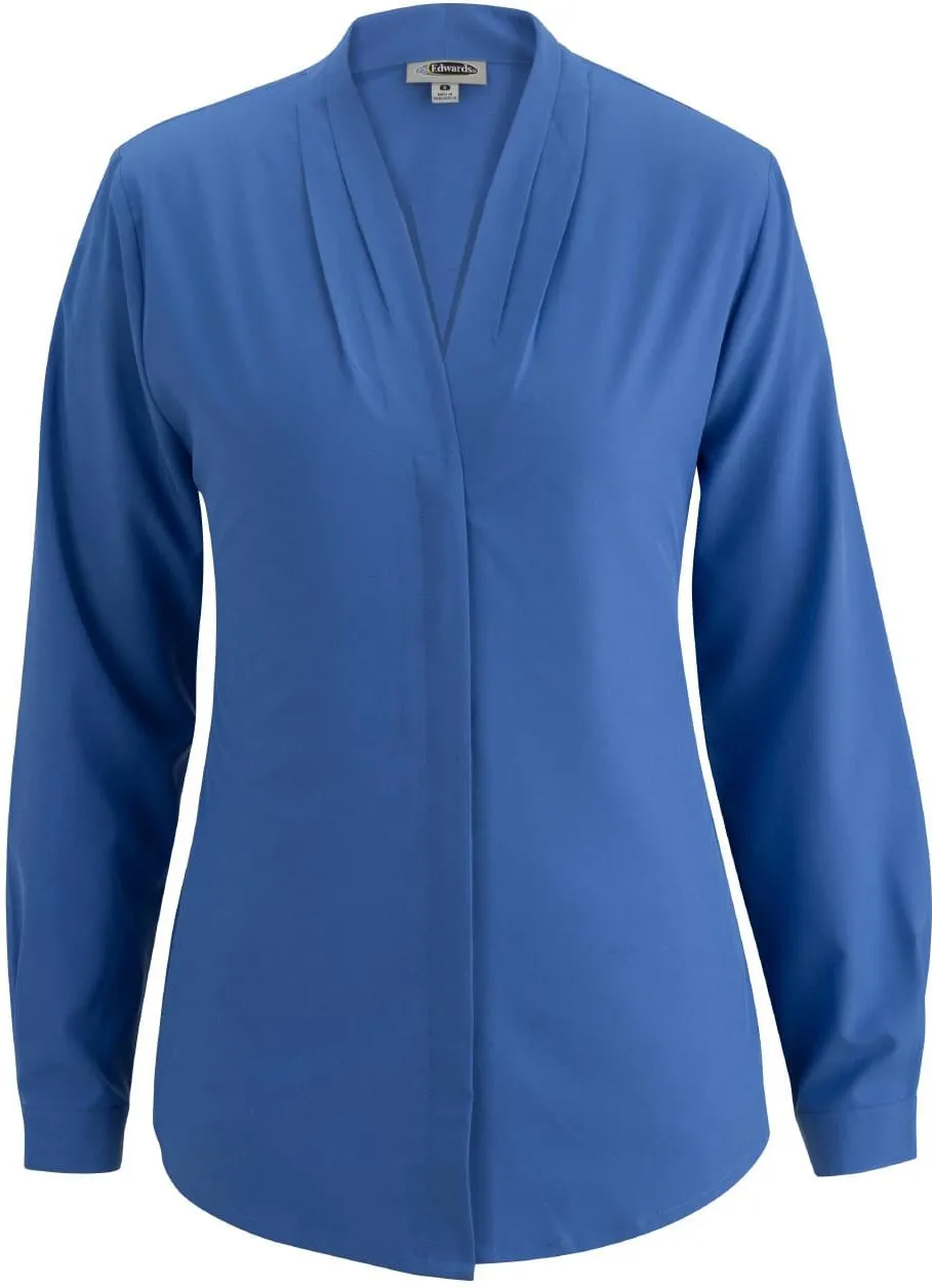 Edwards Ladies V-Neck Blouse
