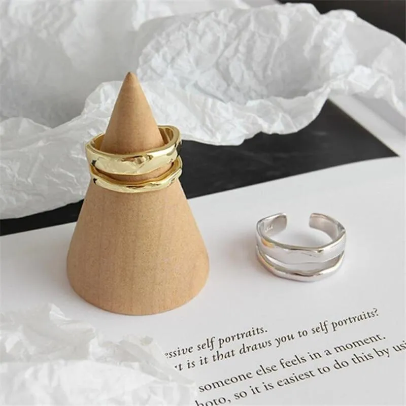 Elegant Double-layered Ring