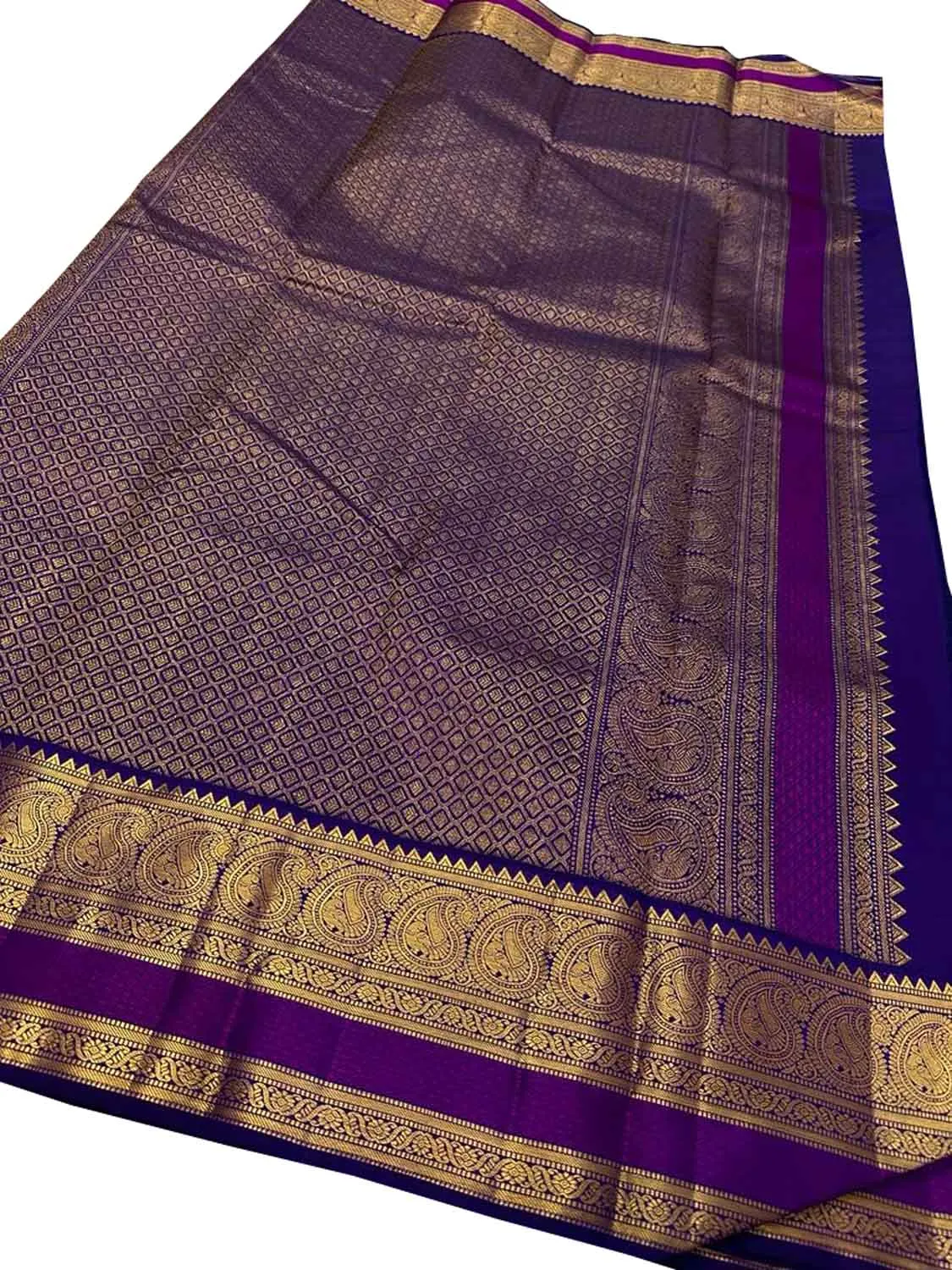 Exquisite Pink Kanjeevaram Handloom Pure Silk Saree: A Timeless Elegance