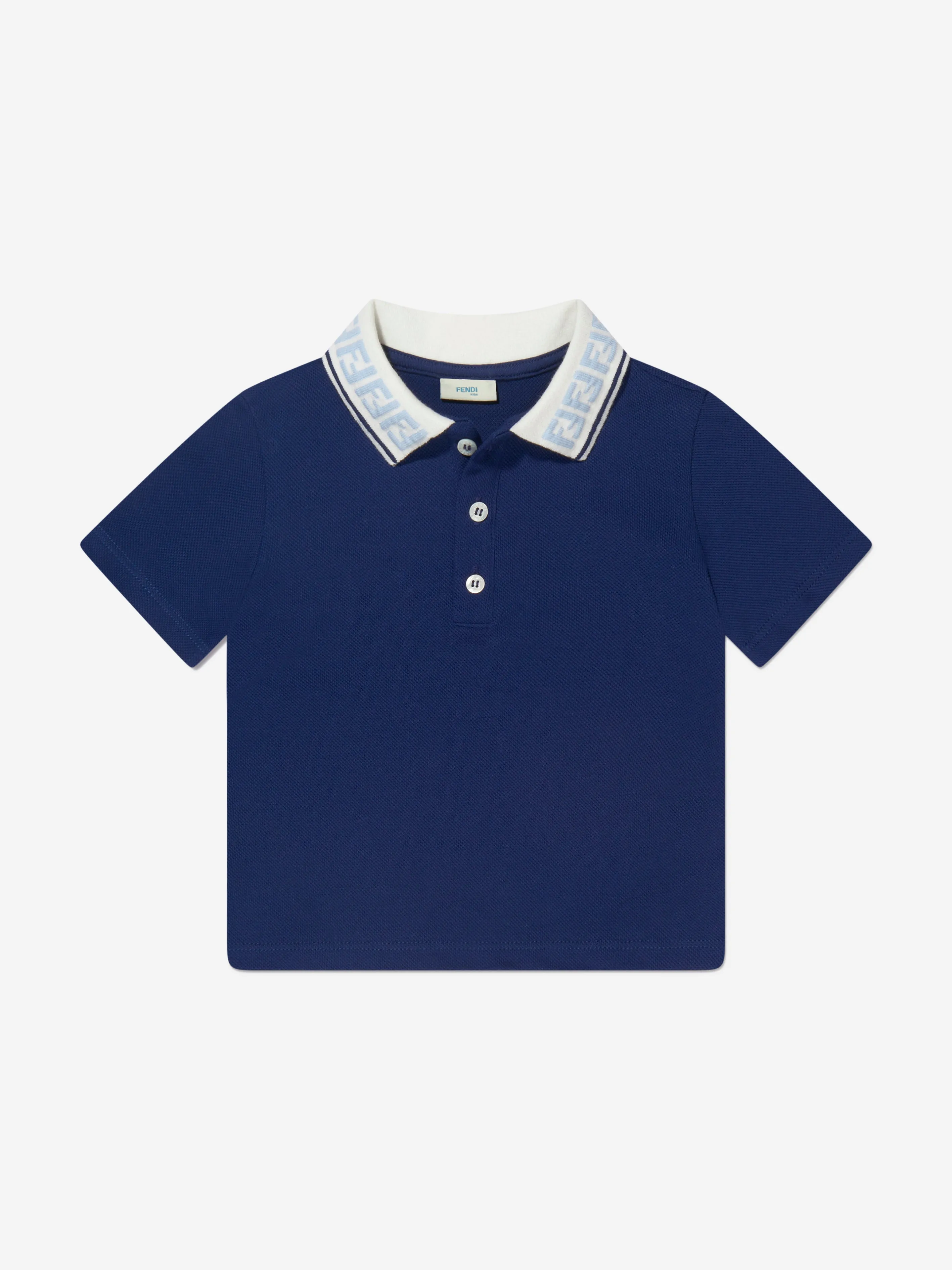 Fendi Baby Boys Logo Polo Shirt