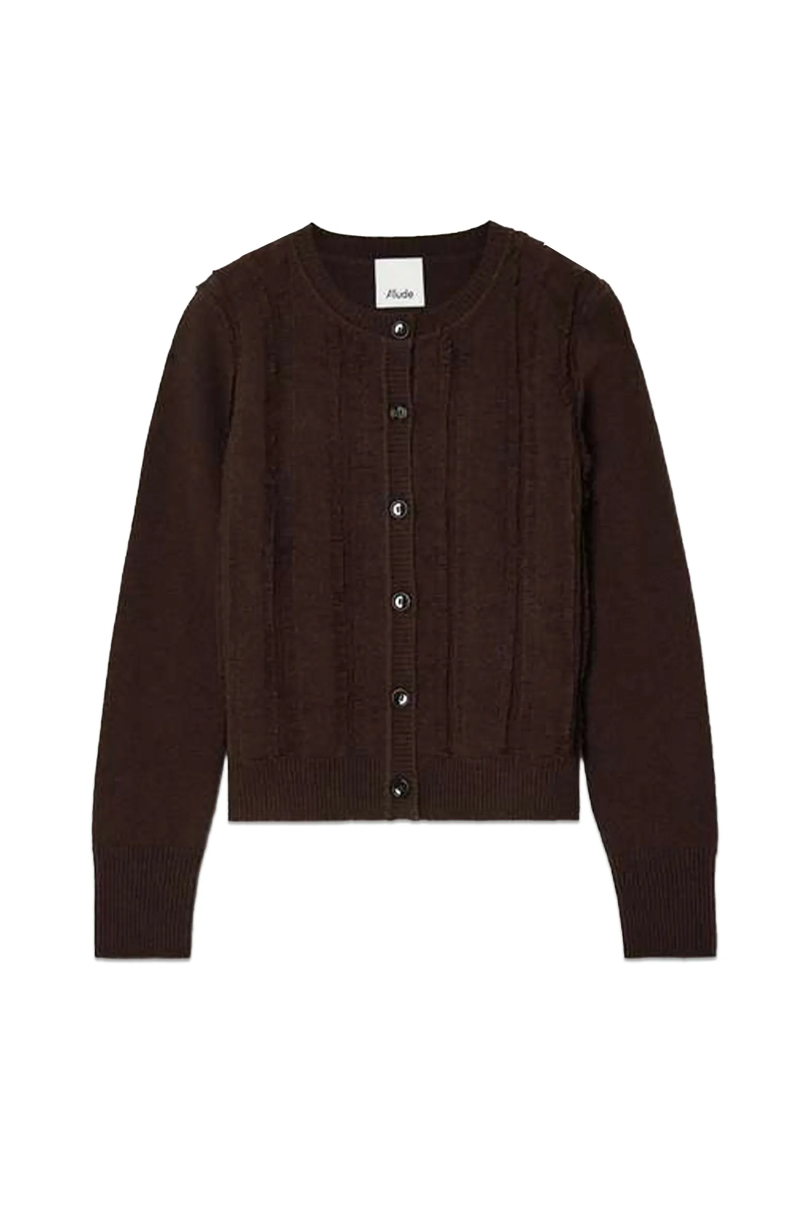 Frayed Wool And Cashmere-Blend Cardigan