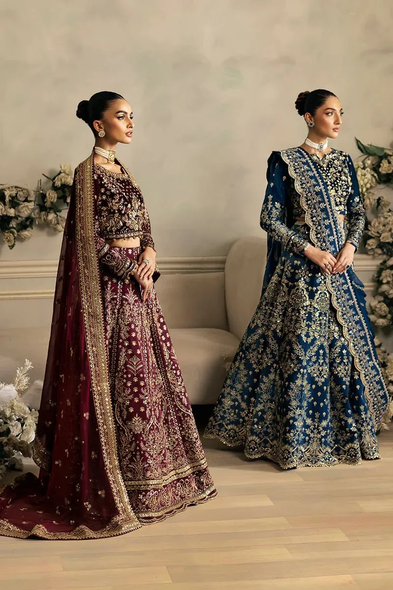 Gulaal | Celeste Unstitched Velvet '24 | Haze