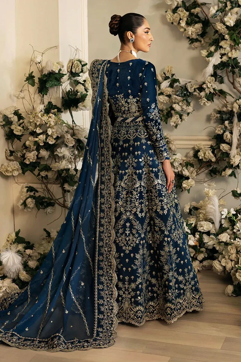 Gulaal | Celeste Unstitched Velvet '24 | Haze