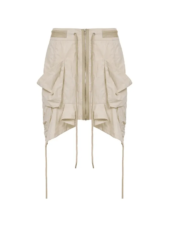 LANFUBEISI - Irregular Design Sense Mini Skirts