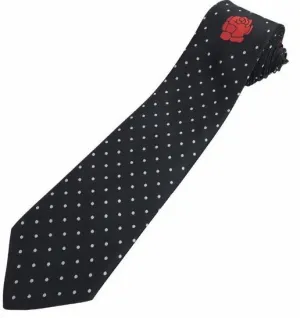 Masonic 100% silk Rose Croix polkadot Tie