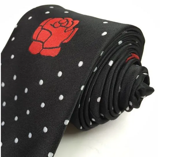 Masonic 100% silk Rose Croix polkadot Tie