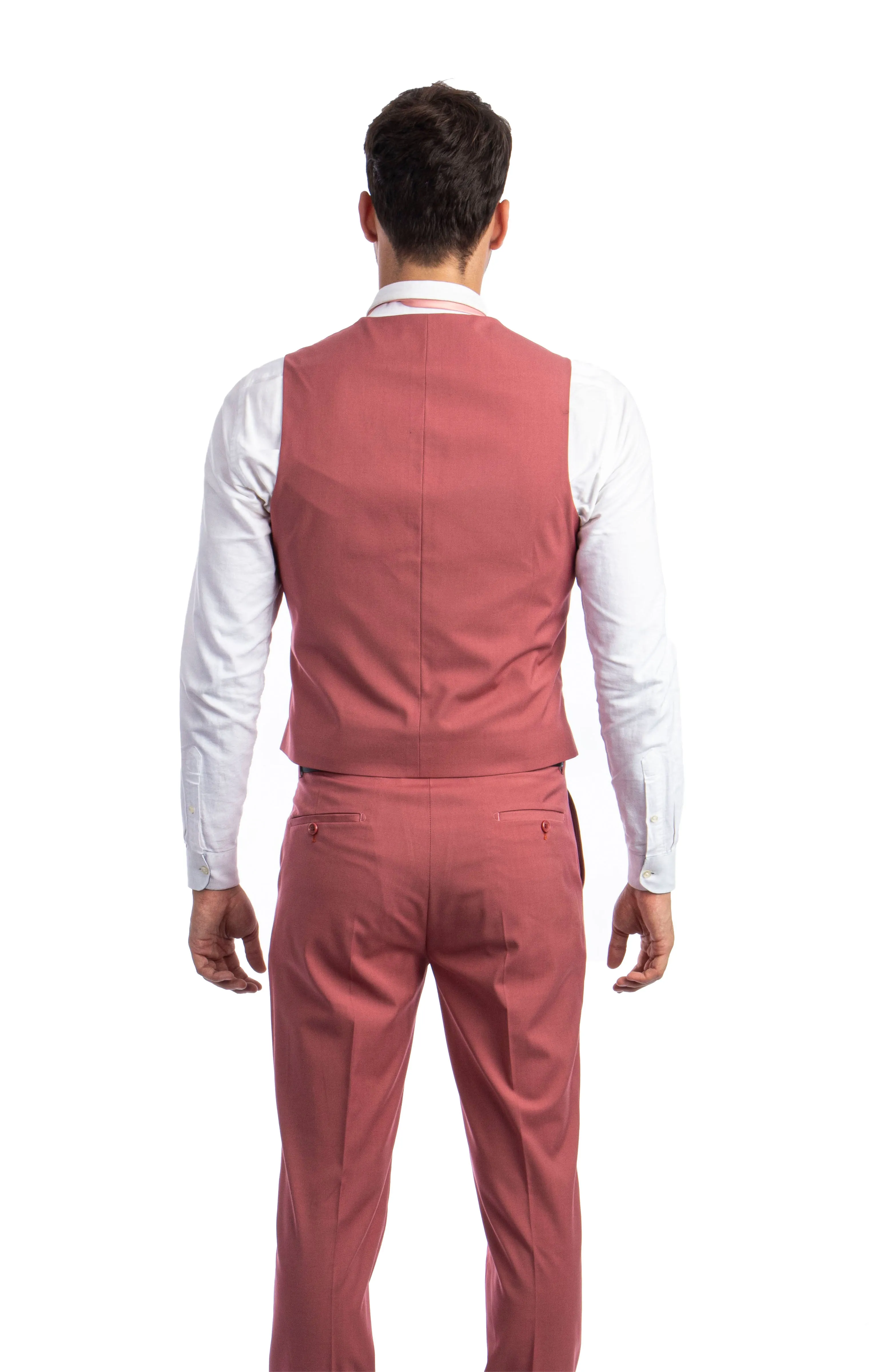 Men's 3 Piece Ultra Slim Fit Executive Suit | Classy Business | M255US