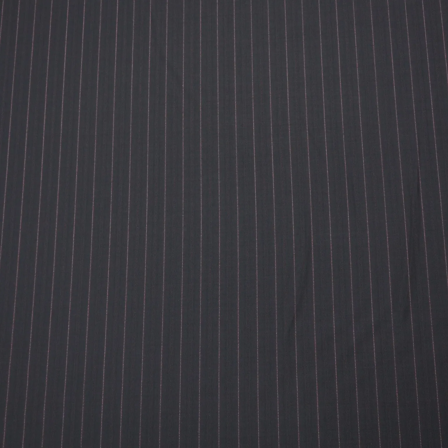 Navy Stripe Loro Piana Extrafine Wool Fabric