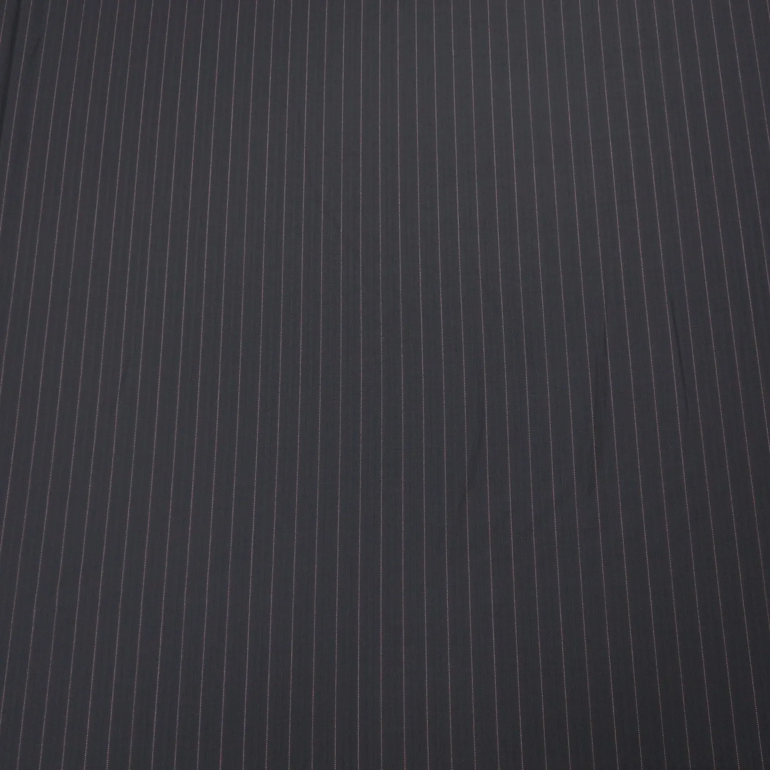 Navy Stripe Loro Piana Extrafine Wool Fabric