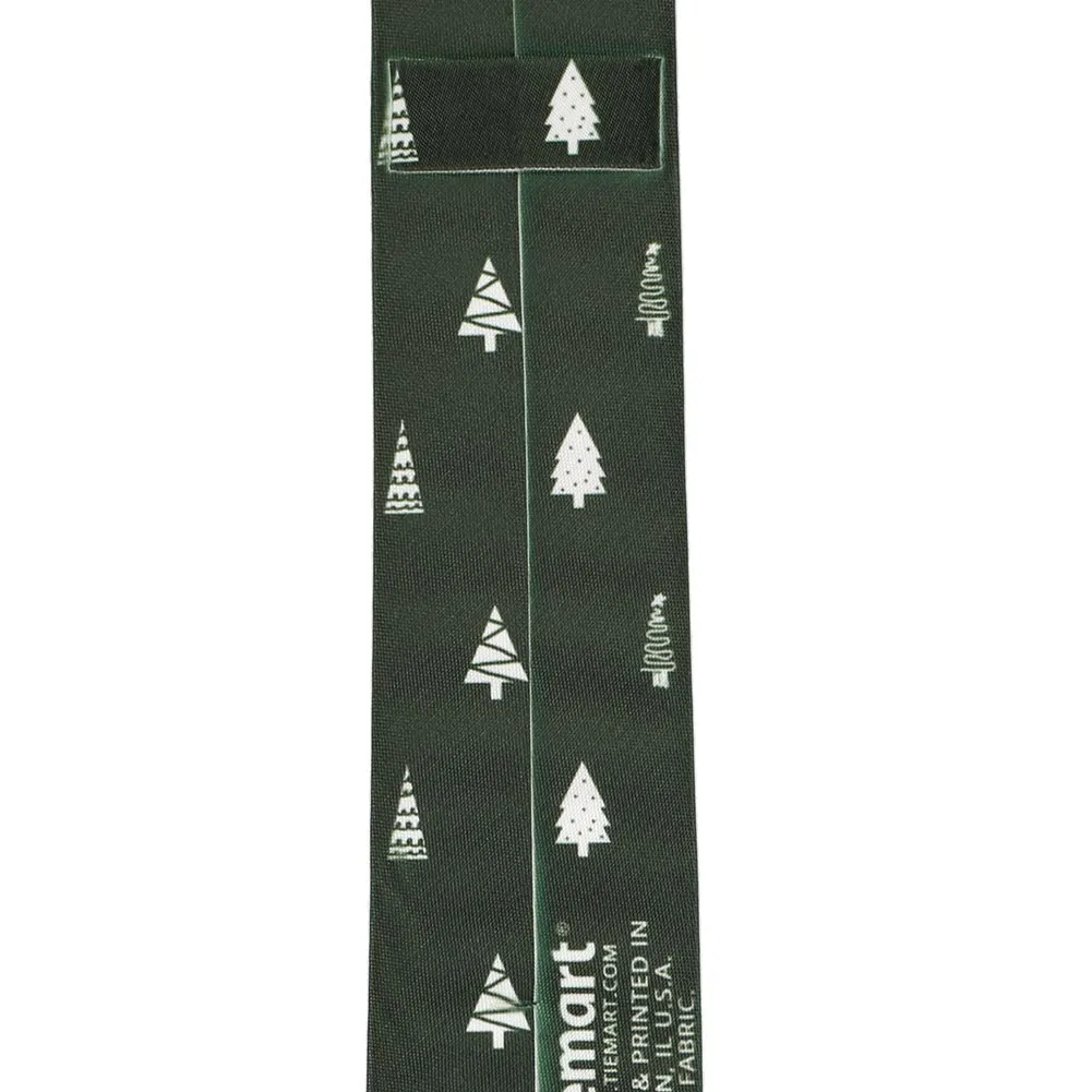 O Christmas Tree Slim Necktie, 2.5" Width