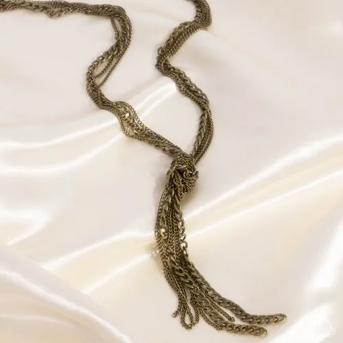 Paparazzi Necklace ~ Ignited Industry - Brass
