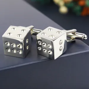 Peluche Gameplan Silver Cufflinks