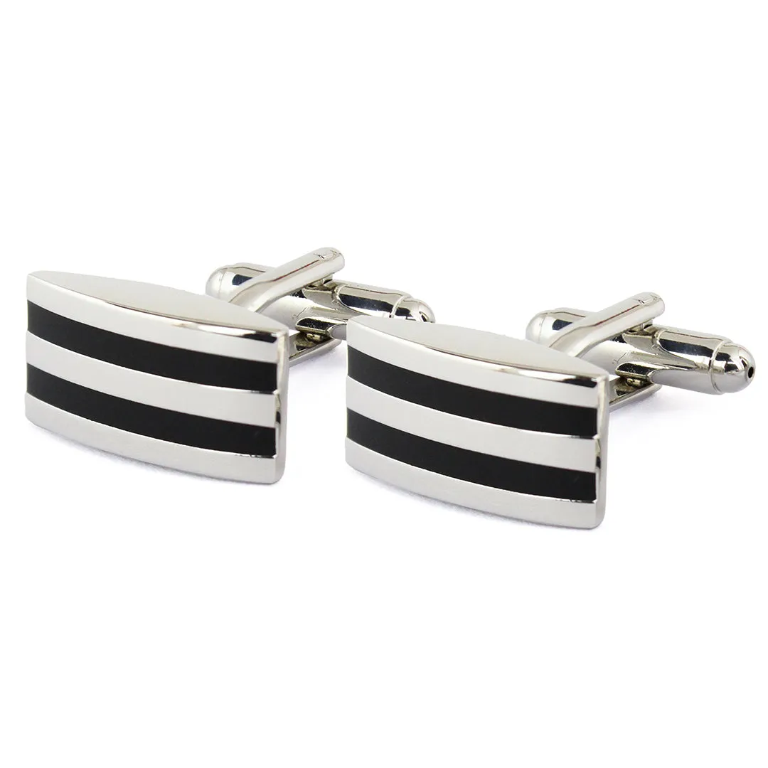 Peluche Mr.Dapper Party Striped Cufflinks