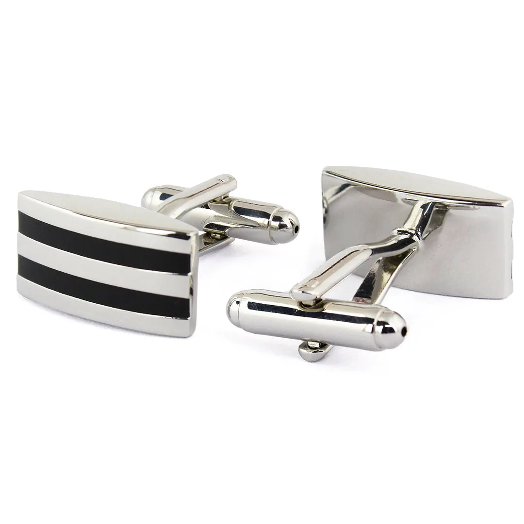Peluche Mr.Dapper Party Striped Cufflinks