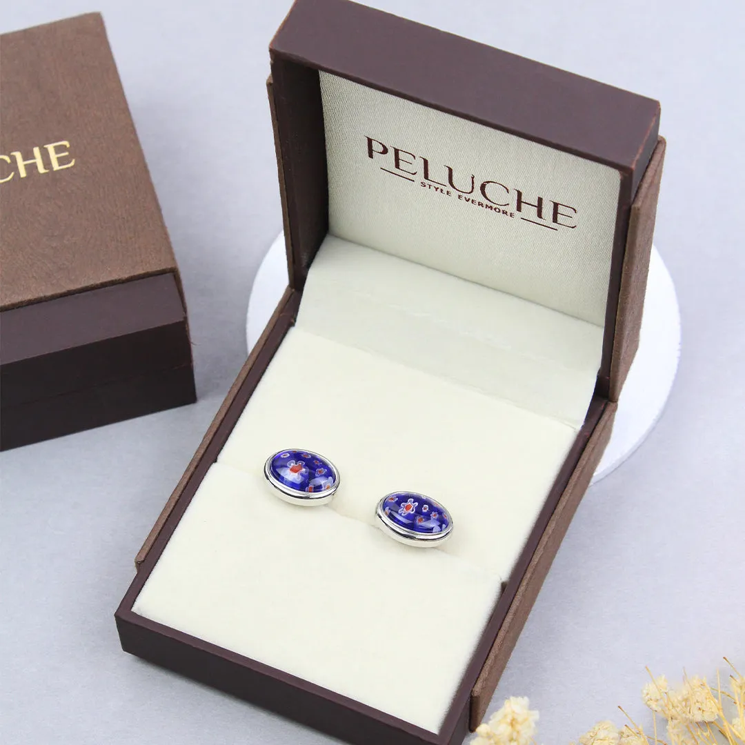 Peluche Shooting Flowers Cufflinks