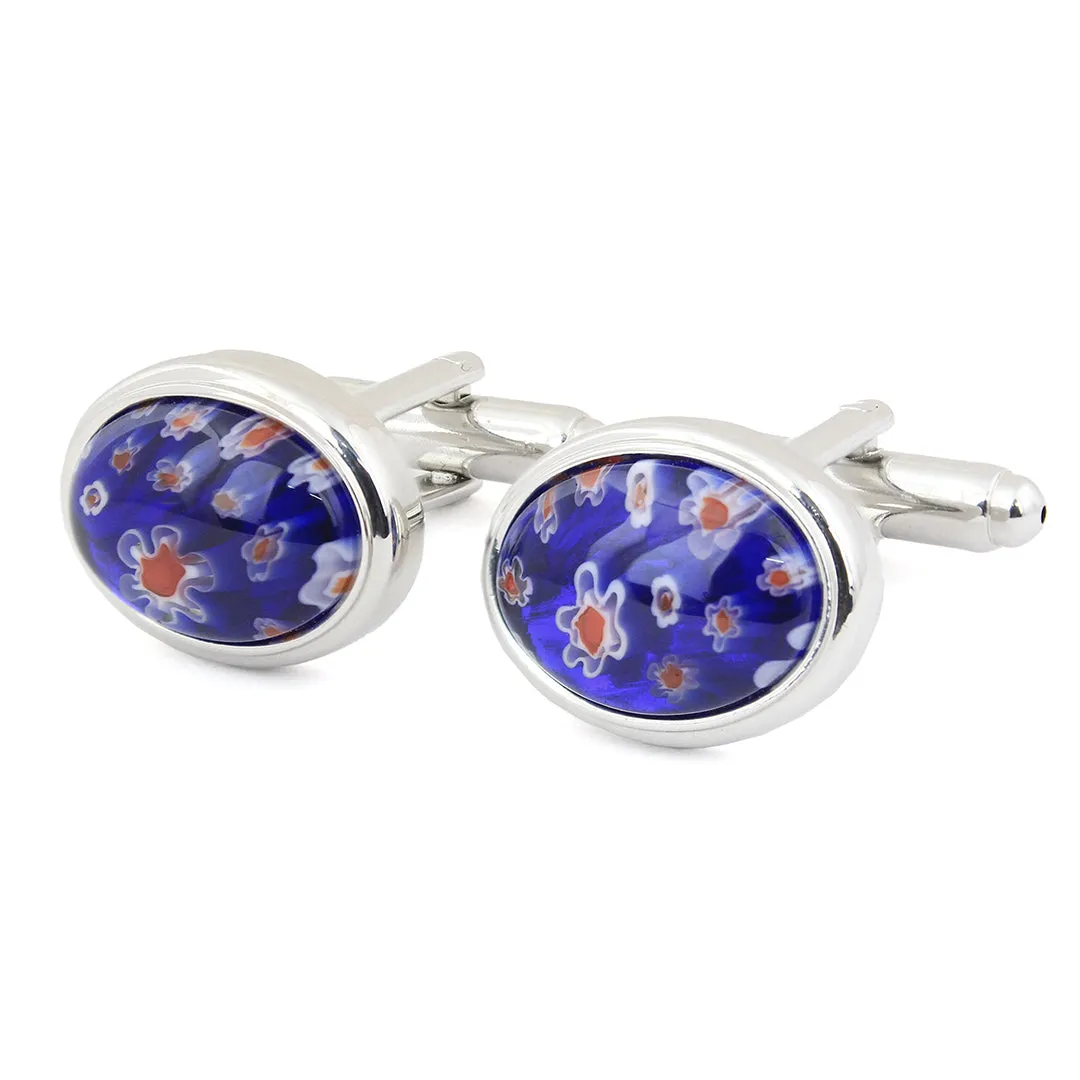 Peluche Shooting Flowers Cufflinks