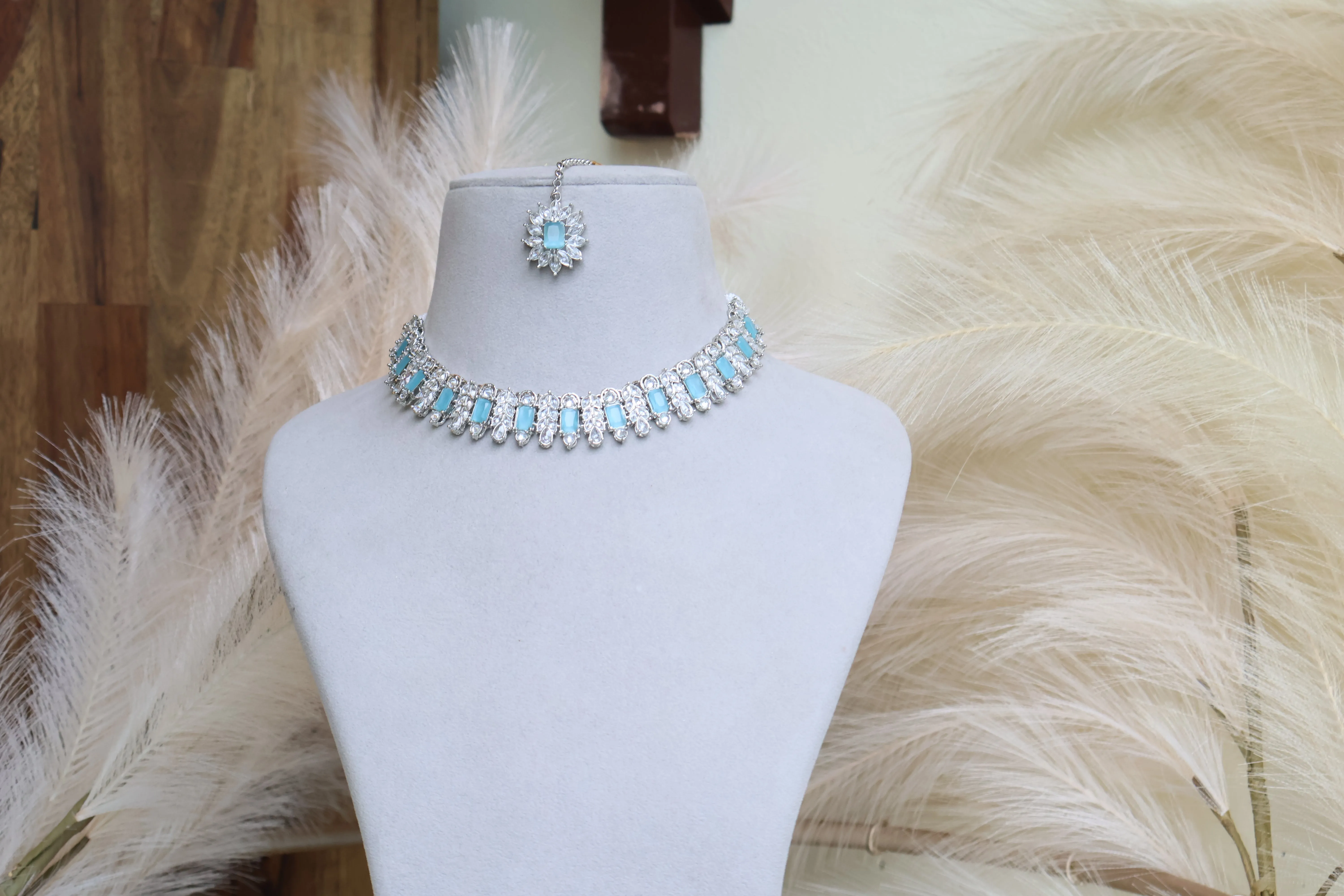 Shailja Necklace with Jhumka