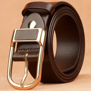 Vintage Buckle Belt Perfect for Gifts or Business Casual Attire