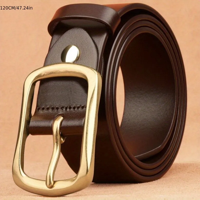 Vintage Buckle Belt Perfect for Gifts or Business Casual Attire