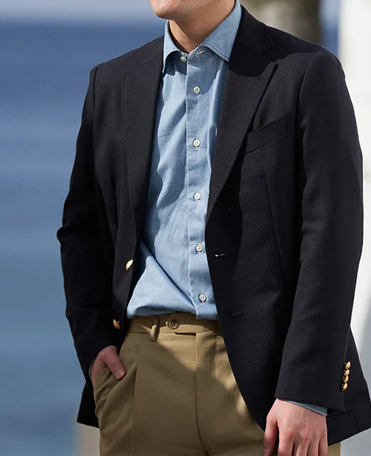 Wool Hopsack Jacket