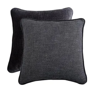 Woven Grey Reversible Euro Sham